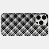 Zwarte ruit Case-Mate iPhone case (Achterkant (horizontaal))