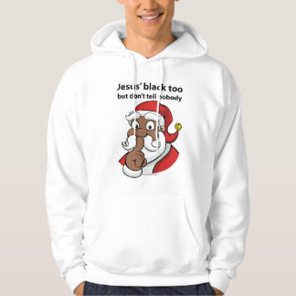 Zwarte Santa's Secret - Hoodie