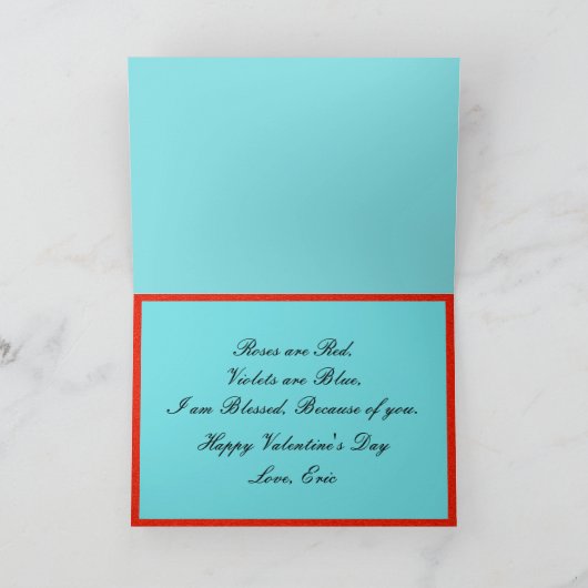 Zwarte Satin - Feestdagen Kaart (Binnen)