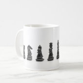 zwarte schaafjes koffiemok (Voorkant links)