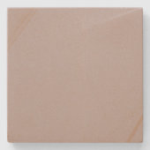 Zwarte schaduwen (effen kleur) stenen onderzetter (Voorkant)