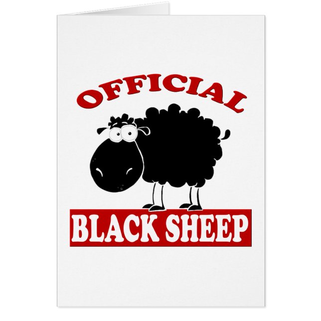 Zwarte schapen (Voorkant)