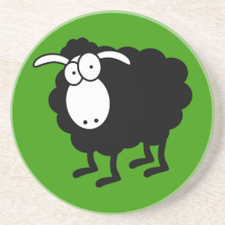 Zwarte Schapen Achtbaan Zandsteen Onderzetter