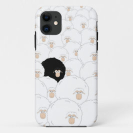 Zwarte schapen iPhone 11 hoesje