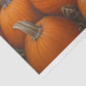 Zwarte schapen Herfst Pompoen Patch Decoupage Tissuepapier (Detail)