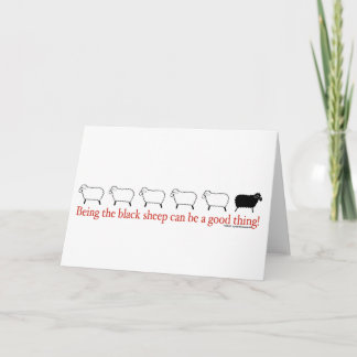 Zwarte schapen kaart