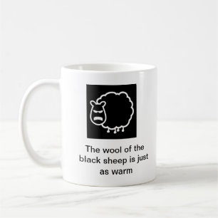 Zwarte schapen koffiemok