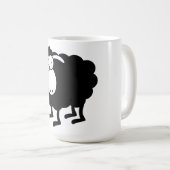 Zwarte schapen koffiemok (Voorkant rechts)