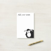 Zwarte schapen post-it® notes (Op bureau)