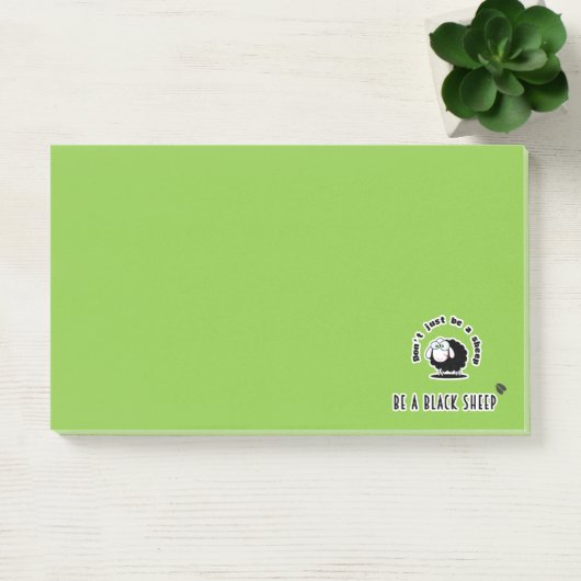zwarte schapen post-it® notes (Kantoor)