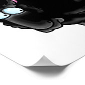 Zwarte schapen poster (Hoek)