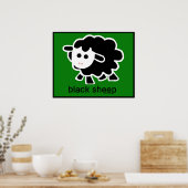 zwarte schapen.psd poster (Keuken)