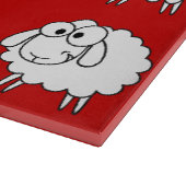 Zwarte schapen snijplank (Hoek)