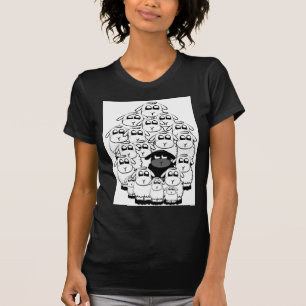 Zwarte schapen t-shirt