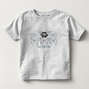 Zwarte schapen van de familie kinder shirts