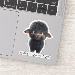 Zwarte Schapen Volgen De Kudde Nooit Sticker
