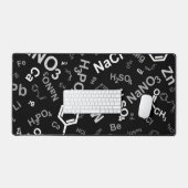 zwarte scheikunde bureaumat (Keyboard & Muis)