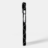 Zwarte schelpdieren Case-Mate iPhone case (Achterkant / Links)