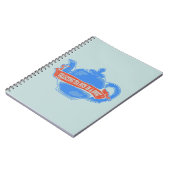 Zwarte schoen polish tin notitieboek (Linkerzijde)