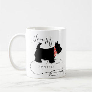 Zwarte Schotse terrier Dog Love My Scottie Koffiemok
