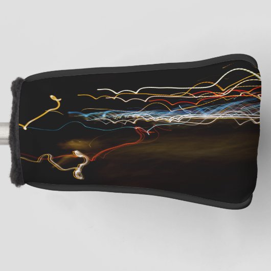 zwarte schutter golfheadcover (Voorkant)