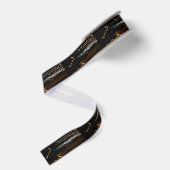 zwarte schutter grosgrain lint (Achterkant)