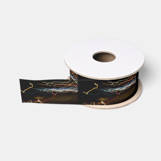 zwarte schutter grosgrain lint (Spoel)
