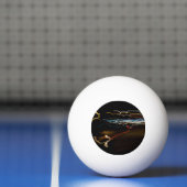 zwarte schutter pingpongballen (Net)