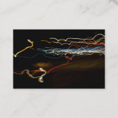 zwarte schutter visitekaartje (Voorkant)