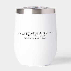 Zwarte Script Kinderen Namen Mama