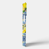 Zwarte Siciliaanse Tegels Citrus Lemons Case-Mate iPhone Case (Achterkant / Rechts)