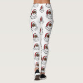 zwarte sinterklaas leggings (Achterkant)