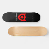 Zwarte Skateboard (Horizontaal)