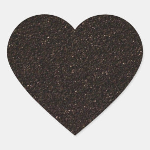Zwarte Skateboard Griptape Hart Sticker