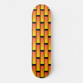 Zwarte skateboard van Sunset Grill (Voorkant)