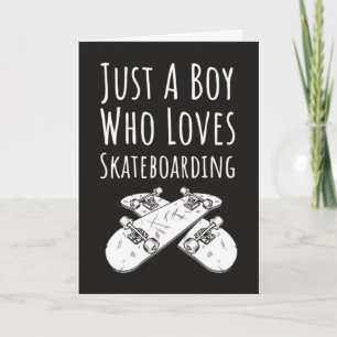 Zwarte Skateboardkaarten Voor Baby Jongens Skatebo Kaart