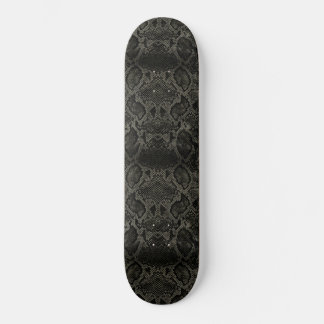 Zwarte slang afdrukken skateboard