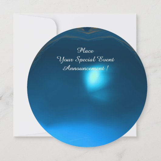 ZWARTE SLANG DRAGON BLAUWE SAPPHIER EDELGESTEENTE KAART (Achterkant)