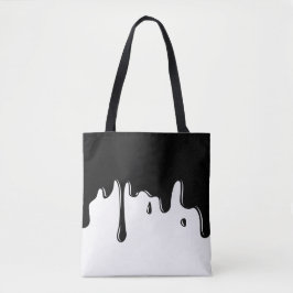 Zwarte Slim-Canvas tas afdrukken