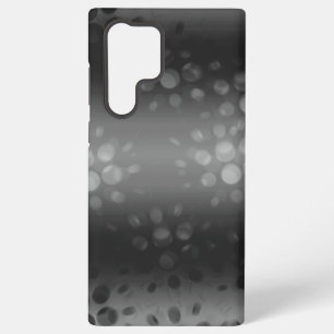 Zwarte Smoky Bubbles Samsung Galaxy Hoesje