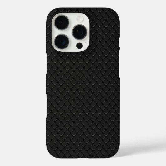 Zwarte Snake huidschilfers Case-Mate iPhone Case (Achterkant)