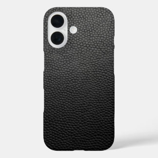 Zwarte snakeskin iPhone 16 hoesje