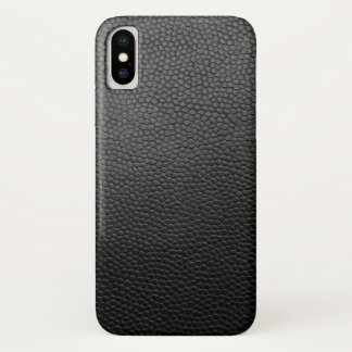 Zwarte snakeskin iPhone x hoesje