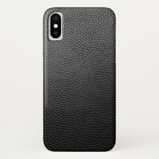 Zwarte snakeskin Case-Mate iPhone case (Achterkant)