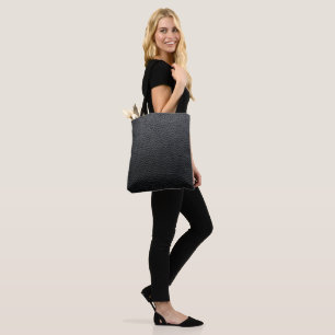 Zwarte snakeskin draagtas
