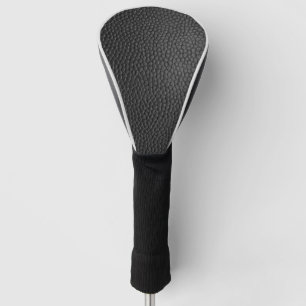 Zwarte snakeskin golfheadcover
