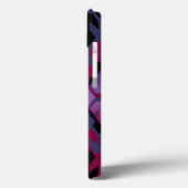 Zwarte Spacecrafts en Arrow-monogram Case-Mate iPhone Case (Achterkant / Links)