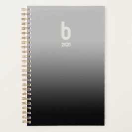 Zwarte Spiral Planner - 2026 Adem