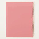 Zwarte Stalhengst Planner (Achterkant)