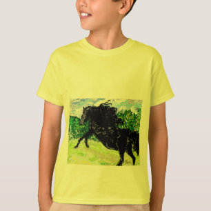 Zwarte Stallion van T-Shirt Boy